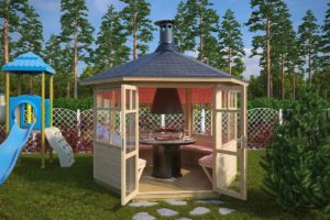 Grillkota | Finska Grill Hiška | Vrtne Ute 24