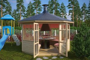 Grillkota | Finska Grill Hiška | Vrtne Ute 24
